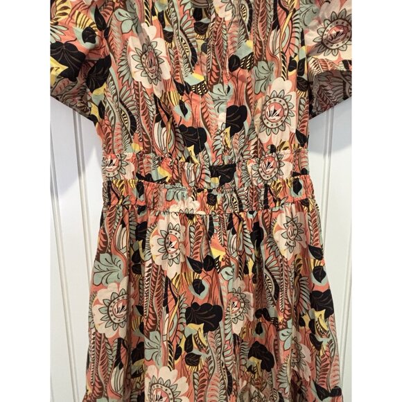 Anthropologie Maeve The Somerset Maxi Dress Sz XS EUC Floral Boho - Picture 6 of 10
